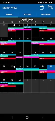 Скриншот 1 — Oilfield Calendar