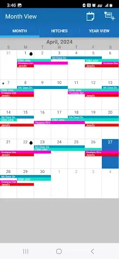 Скриншот 3 — Oilfield Calendar
