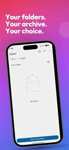 Скриншот 3 — Распаковщик ZIP, 7z, RAR