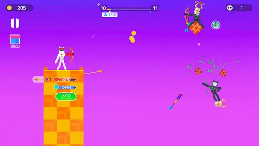 Скриншот 2 — Archer Legends Duel