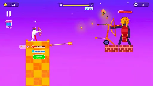 Скриншот 3 — Archer Legends Duel