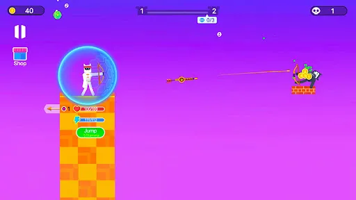 Скриншот 4 — Archer Legends Duel