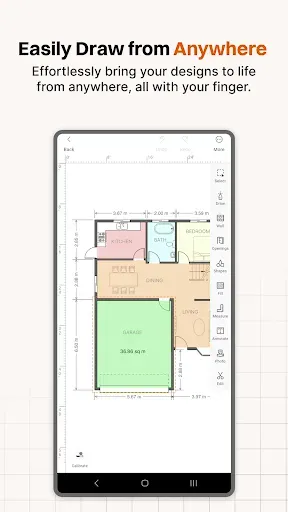 Скриншот 1 — ArcSite: CAD & Floor Plans