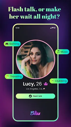Скриншот 2 — Bliss Dating App: Chat & Date