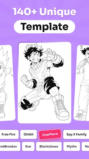 Скриншот 2 — Draw Anime: AR Drawing Sketch