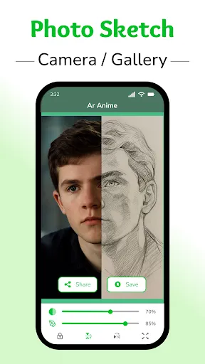 Скриншот 6 — AR Anime: Sketch Trace & Draw