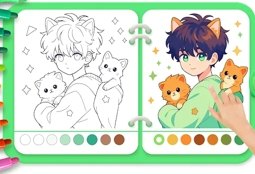 Скриншот 8 — AR Anime: Sketch Trace & Draw