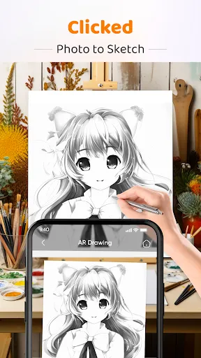 Скриншот 6 — AR Sketch Paint – Drawing App