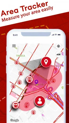 Скриншот 2 — GPS Field Area Measurement App