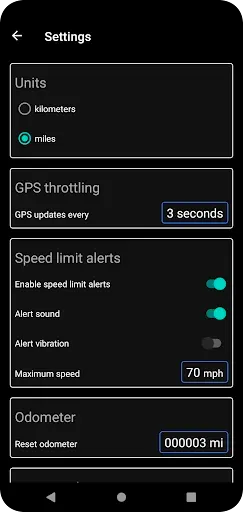 Скриншот 7 — GPS Speedometer Pro