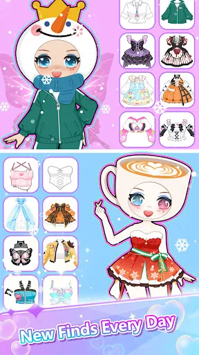 Скриншот 4 — Magical Girls: Dress Up Game