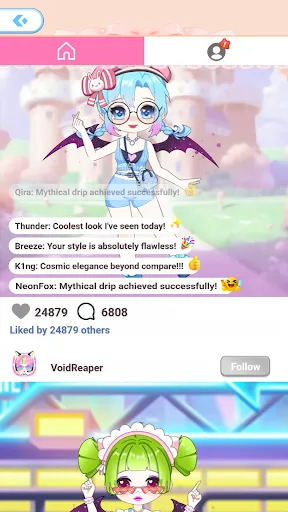 Скриншот 5 — Magical Girls: Dress Up Game