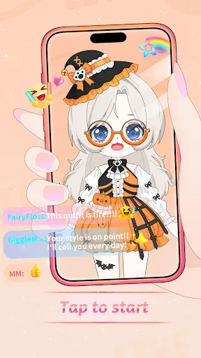 Скриншот 6 — Magical Girls: Dress Up Game