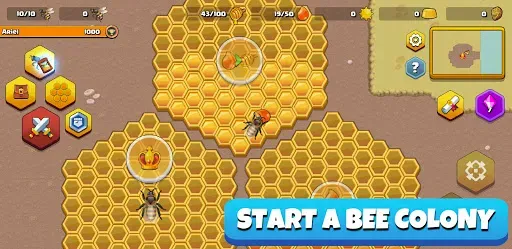 Скриншот 1 — Pocket Bees: Colony Simulator