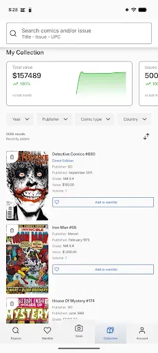 Скриншот 2 — Comics Price Guide