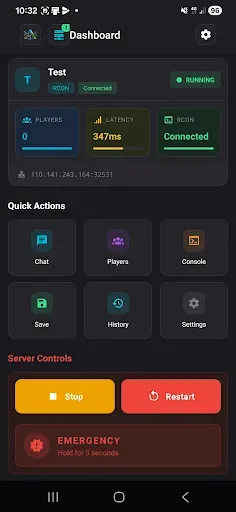 Скриншот 2 — Ascended RCON Manager