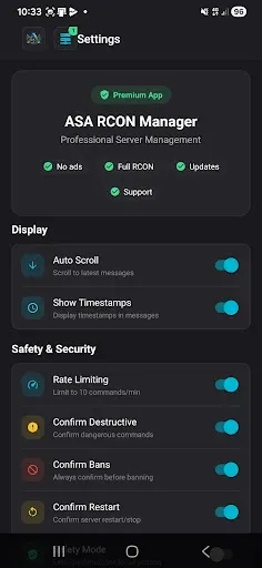 Скриншот 7 — Ascended RCON Manager
