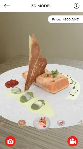 Скриншот 4 — JARIT - Augmented Reality Menu