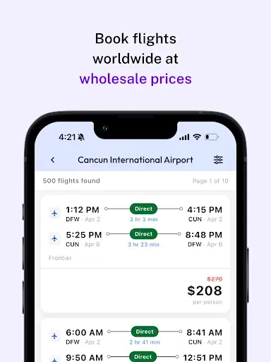 Скриншот 6 — ARM Travel: Wholesale Rates