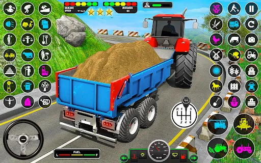 Скриншот 1 — Tractor Farming: Tractor Games