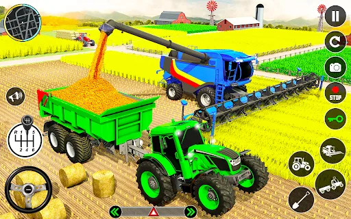 Скриншот 3 — Tractor Farming: Tractor Games