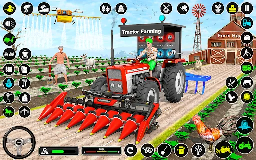 Скриншот 5 — Tractor Farming: Tractor Games