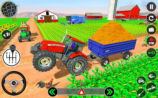 Скриншот 6 — Tractor Farming: Tractor Games