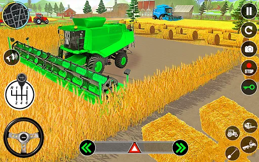 Скриншот 7 — Tractor Farming: Tractor Games
