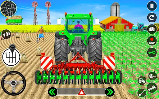 Скриншот 8 — Tractor Farming: Tractor Games