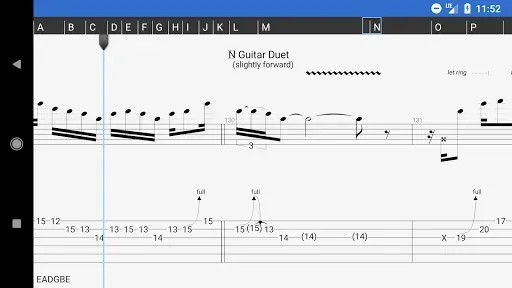 Скриншот 1 — Guitar Pro