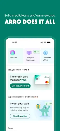Скриншот 2 — Arro: Credit Card & Cash Back