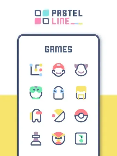 Скриншот 7 — PastelLine IconPack