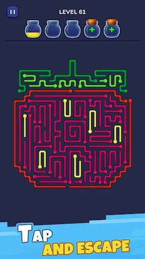 Скриншот 4 — Arrow Rush: Water Color Sort