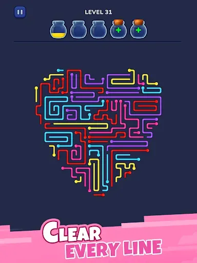 Скриншот 8 — Arrow Rush: Water Color Sort