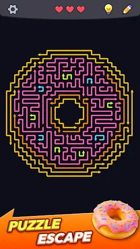Скриншот 4 — Arrow Maze Puzzle