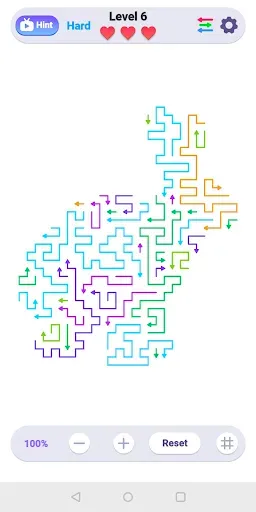 Скриншот 2 — Arrows – Puzzle Escape Maze