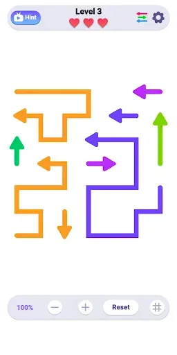 Скриншот 3 — Arrows – Puzzle Escape Maze