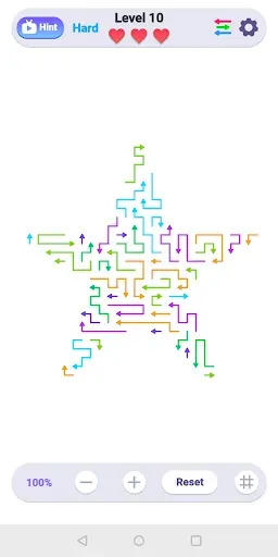 Скриншот 4 — Arrows – Puzzle Escape Maze