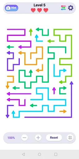 Скриншот 5 — Arrows – Puzzle Escape Maze