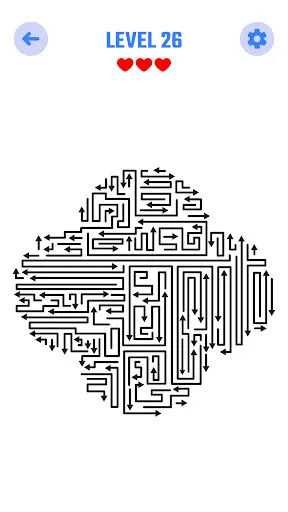 Скриншот 5 — Arrow Escape: Maze Puzzle Out