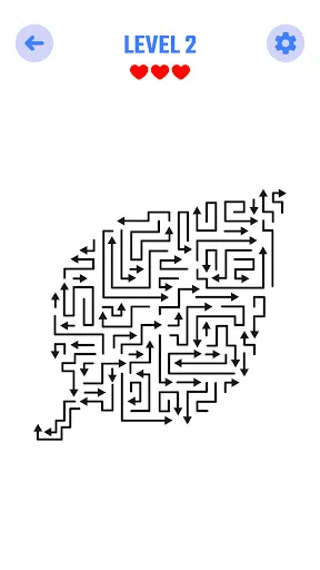 Скриншот 6 — Arrow Escape: Maze Puzzle Out