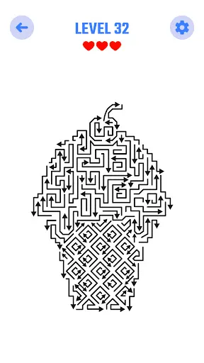 Скриншот 8 — Arrow Escape: Maze Puzzle Out