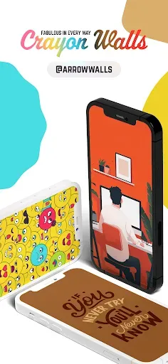 Скриншот 1 — Crayon Wallpapers