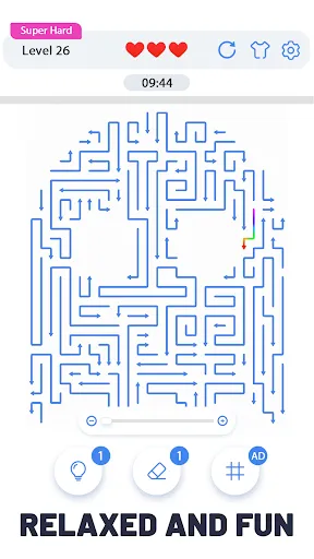 Скриншот 4 — Arrow Maze-Tap Away