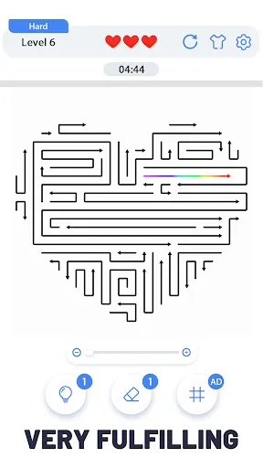 Скриншот 5 — Arrow Maze-Tap Away