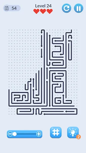 Скриншот 2 — Zen Arrows: Empty Maze