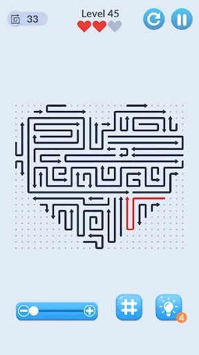 Скриншот 4 — Zen Arrows: Empty Maze