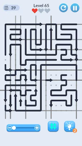 Скриншот 5 — Zen Arrows: Empty Maze