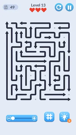 Скриншот 6 — Zen Arrows: Empty Maze