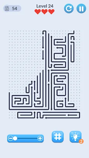 Скриншот 8 — Zen Arrows: Empty Maze